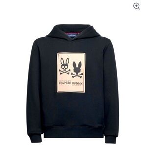 PSYCHO BUNNY Boys Hoodie Large 14/16